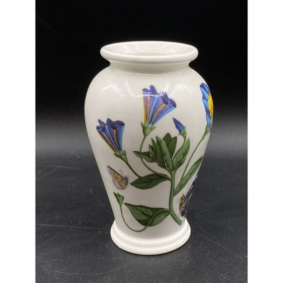 Portmeirion Botanic Garden Canton Vase Convolvulus Trailing Bindweed 5.25” - Picture 2 of 12